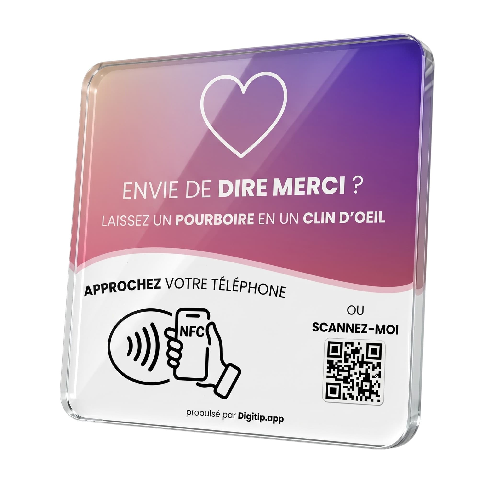 Plaque époxy NFC Solo